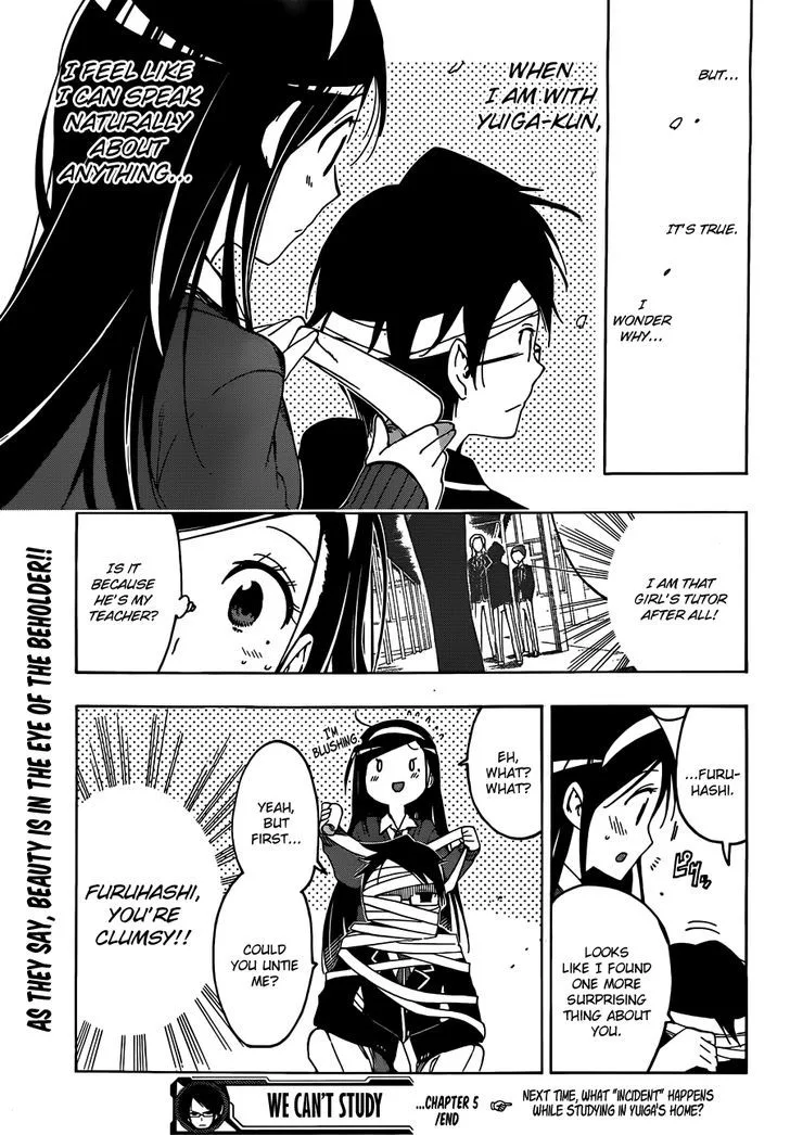 Bokutachi wa Benkyou ga Dekinai Chapter 5 page 20
