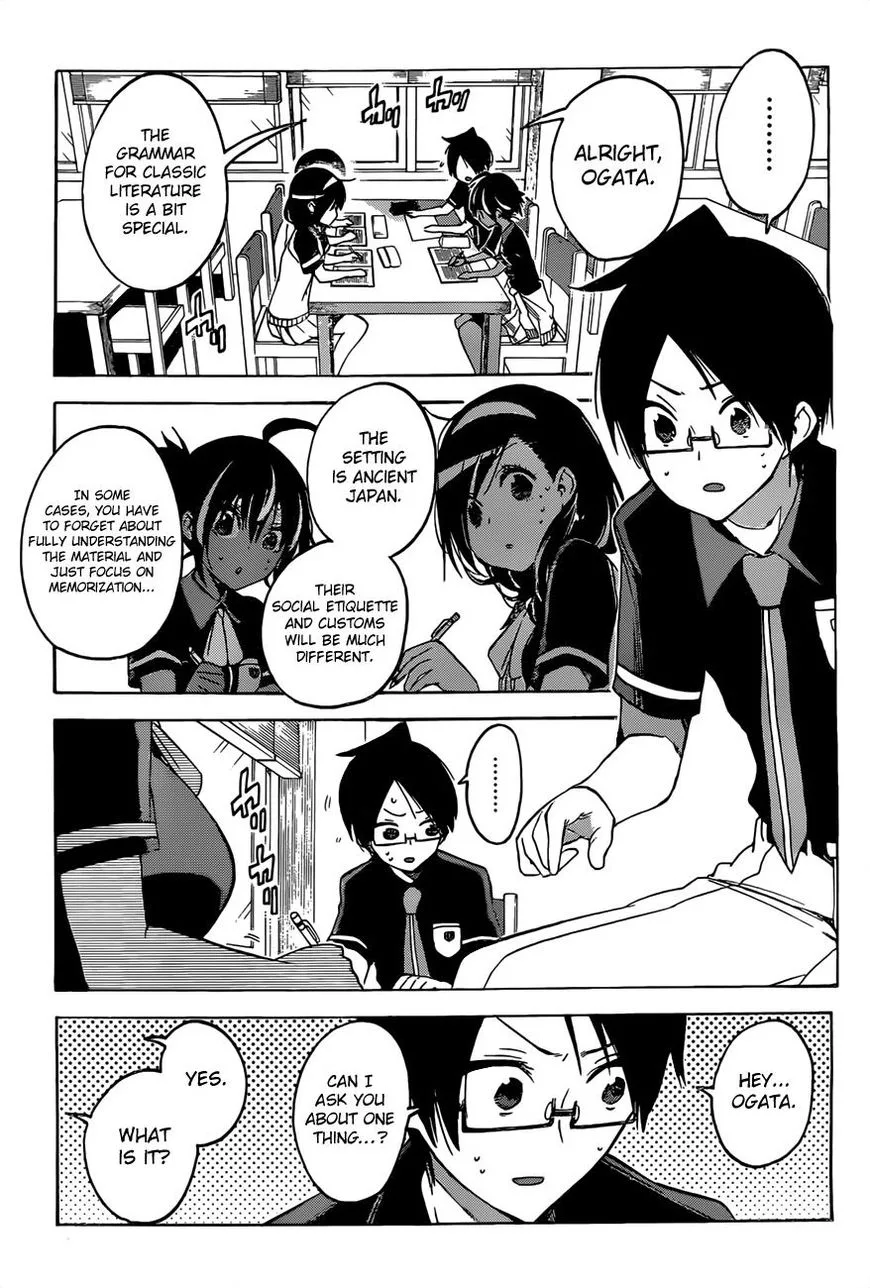 Bokutachi wa Benkyou ga Dekinai Chapter 51 page 10