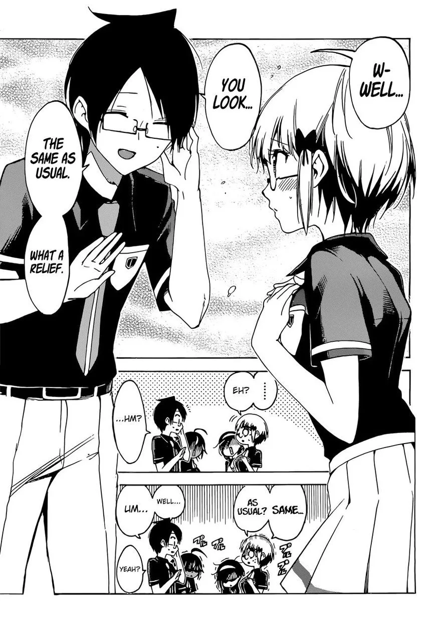 Bokutachi wa Benkyou ga Dekinai Chapter 51 page 14