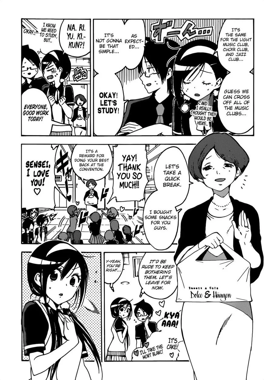 Bokutachi wa Benkyou ga Dekinai Chapter 52 page 10