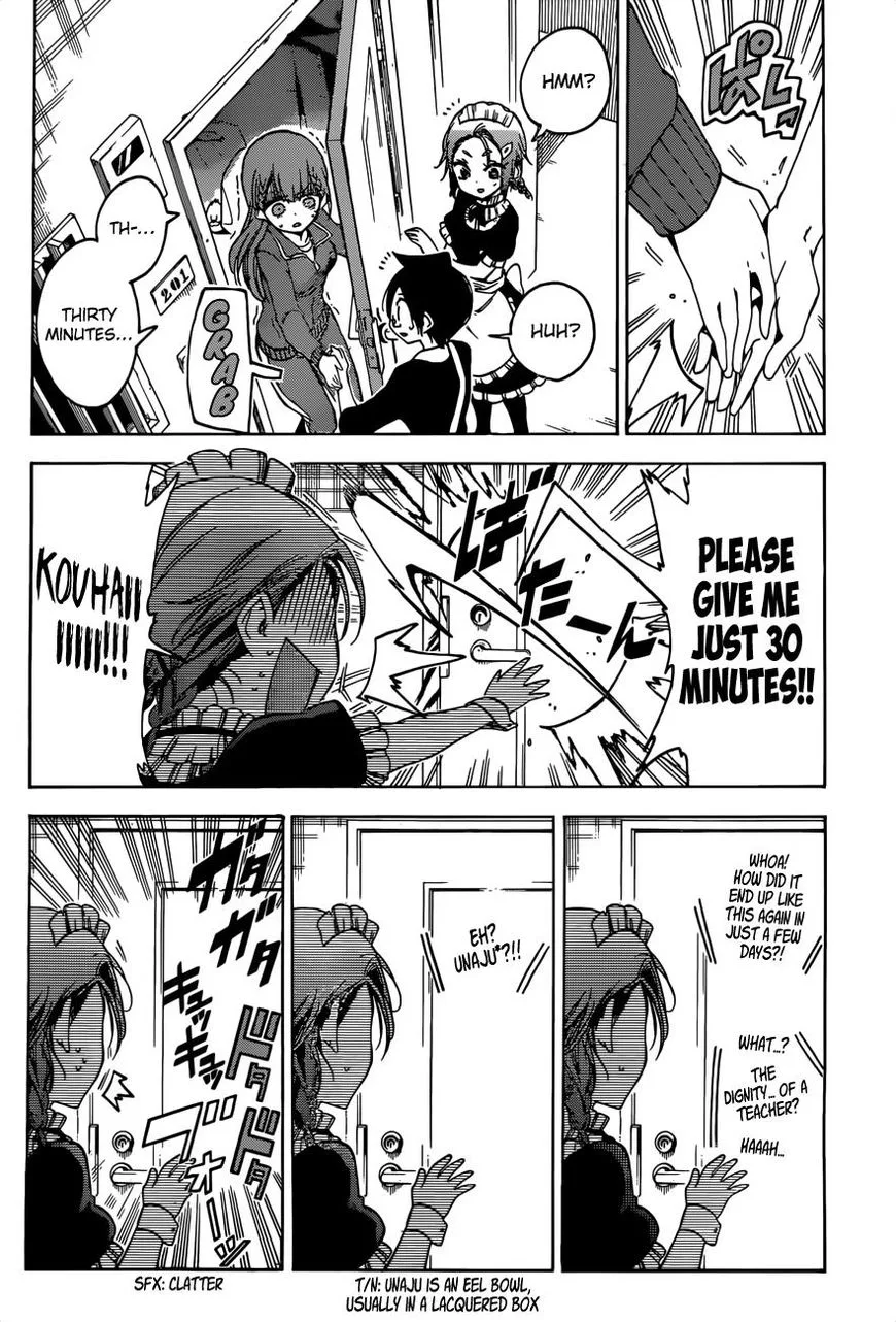 Bokutachi wa Benkyou ga Dekinai Chapter 54 page 9