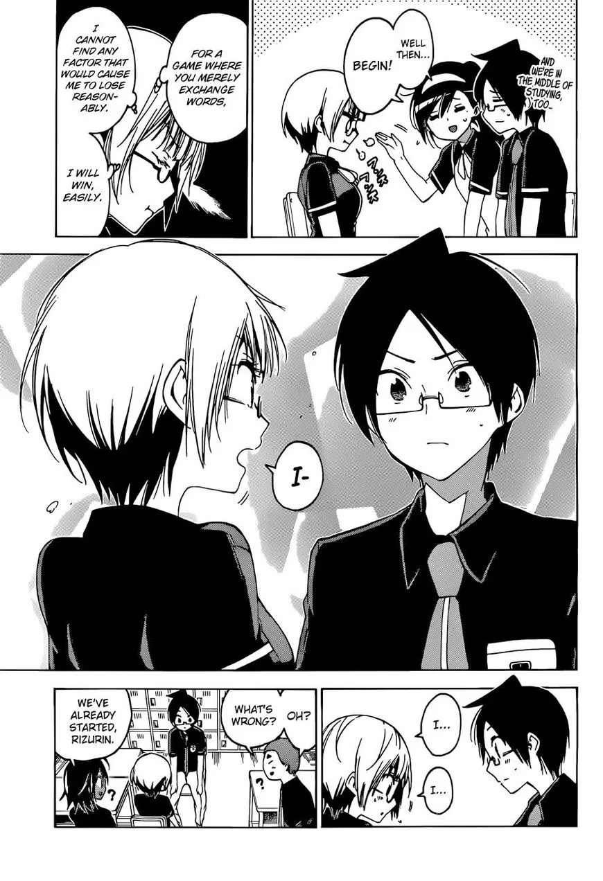 Bokutachi wa Benkyou ga Dekinai Chapter 55 page 8