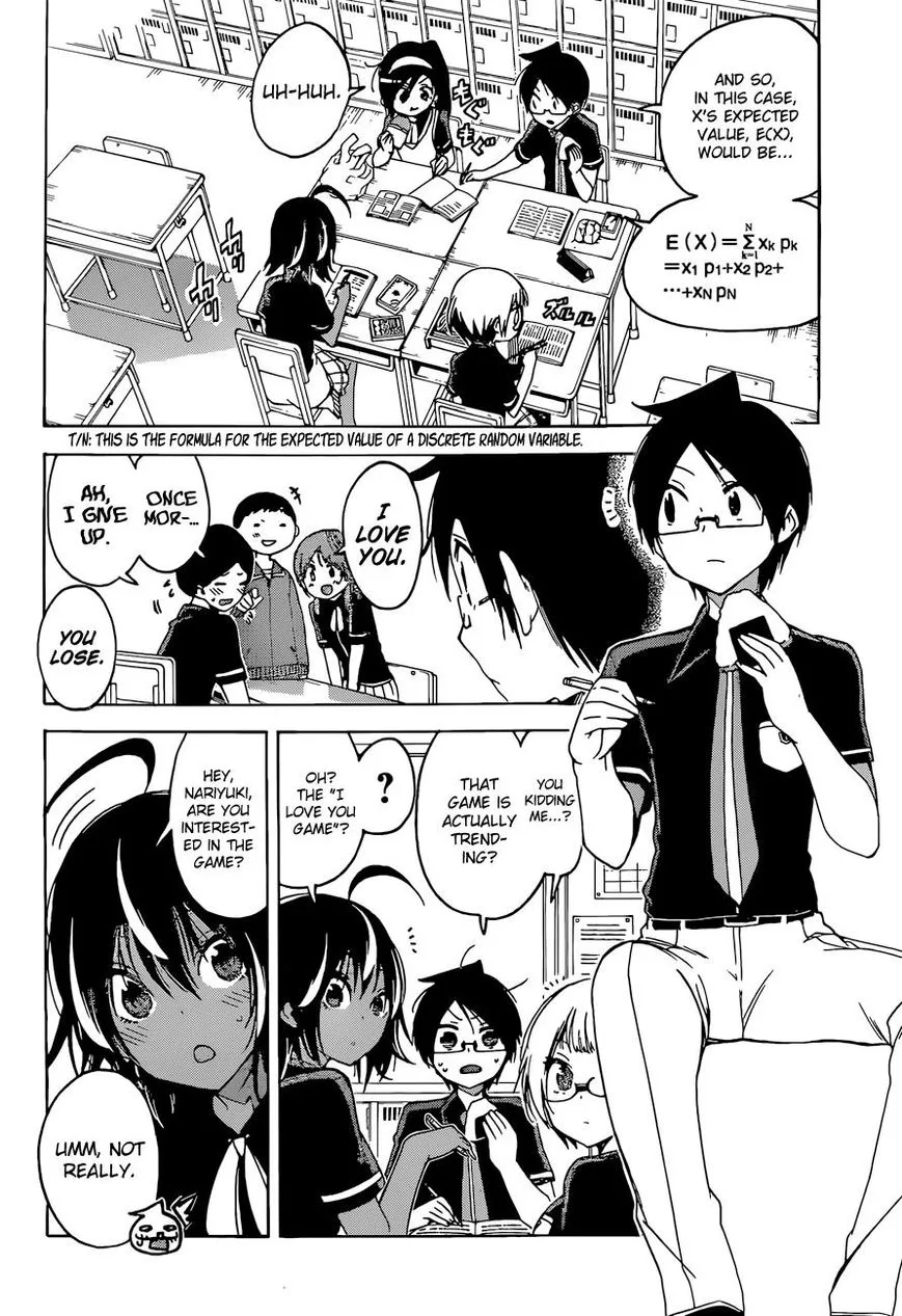Bokutachi wa Benkyou ga Dekinai Chapter 55 page 5