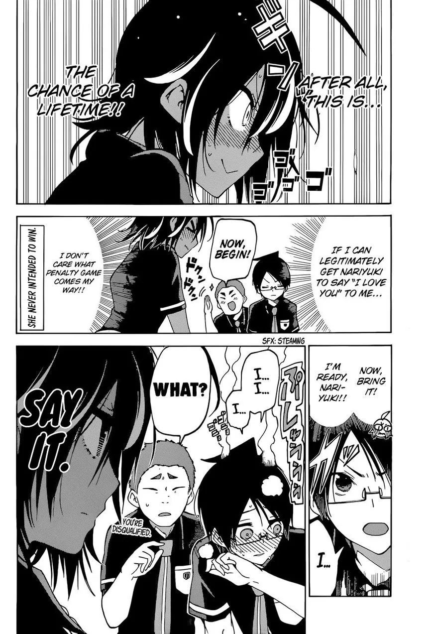Bokutachi wa Benkyou ga Dekinai Chapter 55 page 13