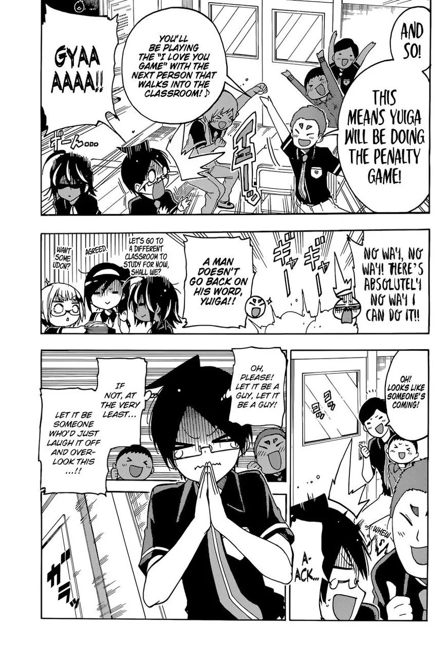 Bokutachi wa Benkyou ga Dekinai Chapter 55 page 14