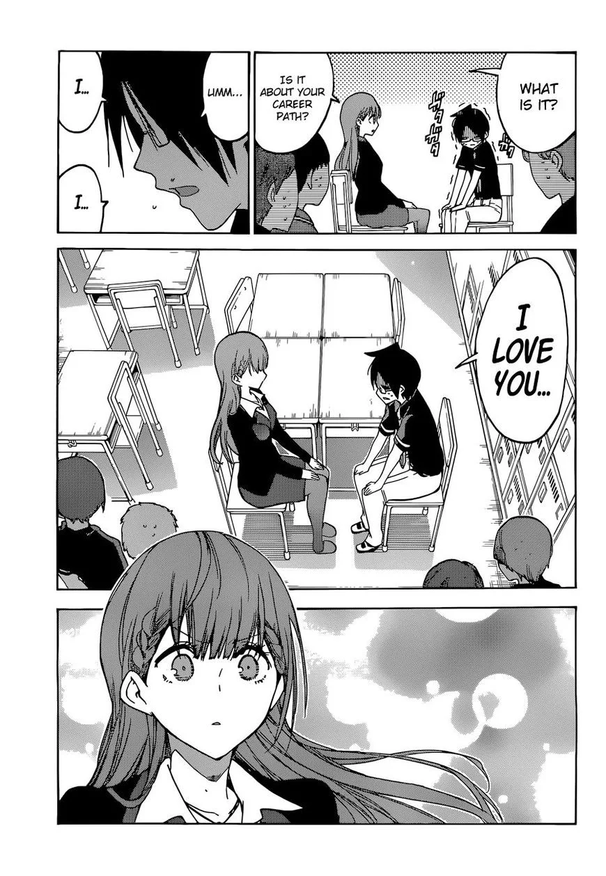 Bokutachi wa Benkyou ga Dekinai Chapter 55 page 16