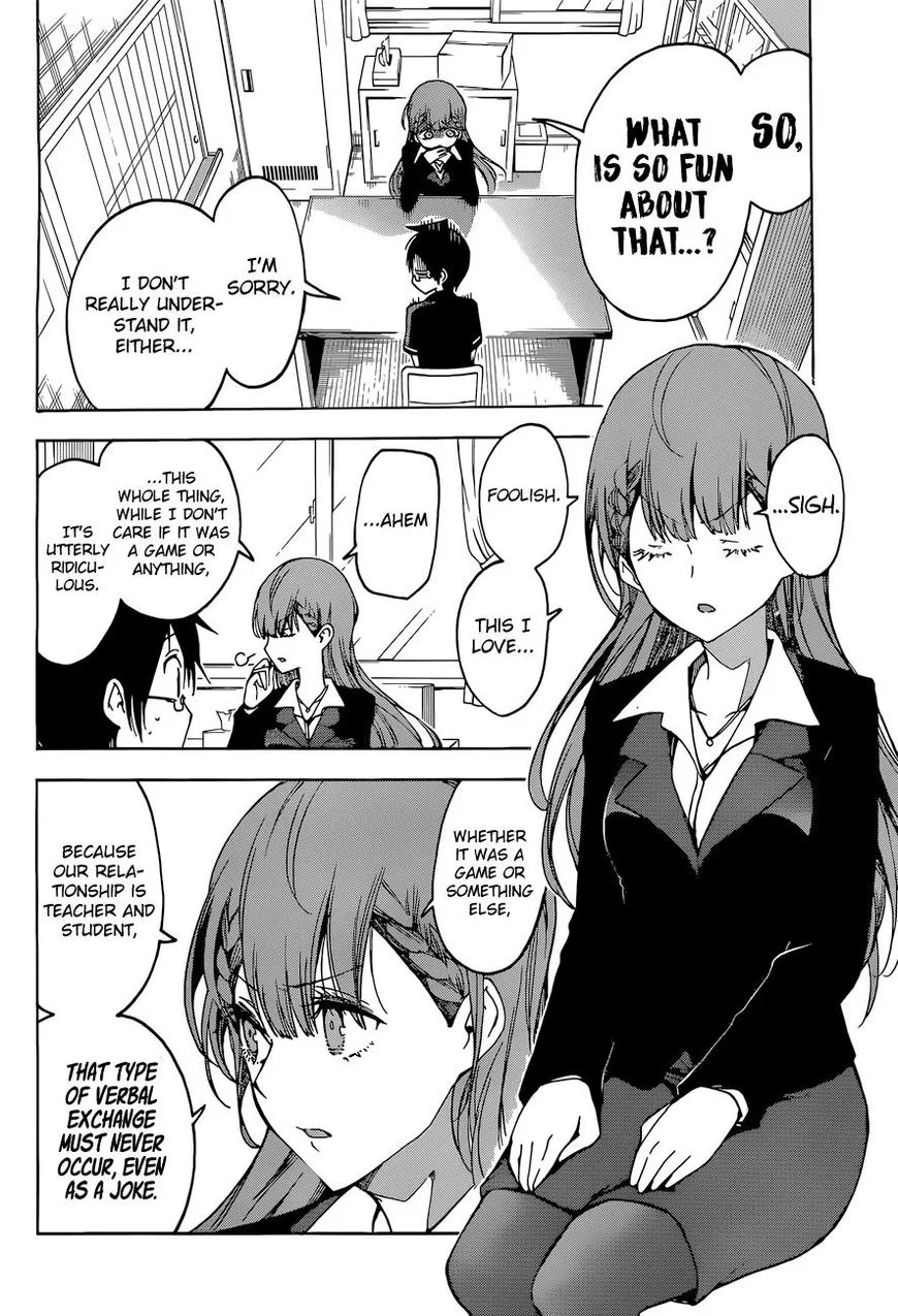 Bokutachi wa Benkyou ga Dekinai Chapter 55 page 19