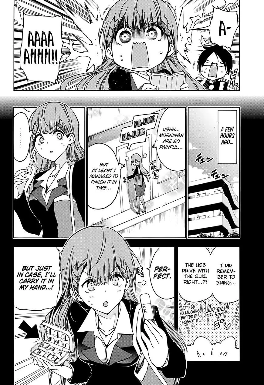 Bokutachi wa Benkyou ga Dekinai Chapter 56 page 17