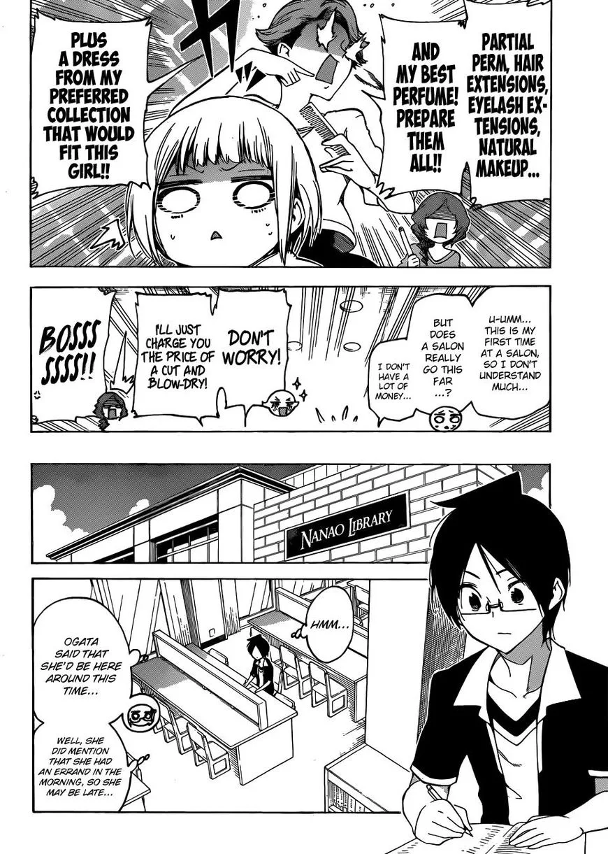 Bokutachi wa Benkyou ga Dekinai Chapter 57 page 8