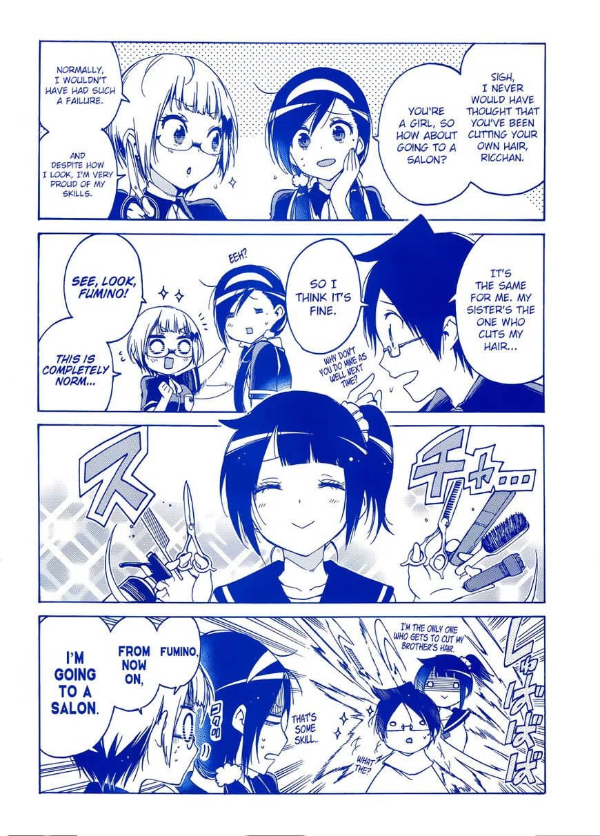 Bokutachi wa Benkyou ga Dekinai Chapter 57 page 4