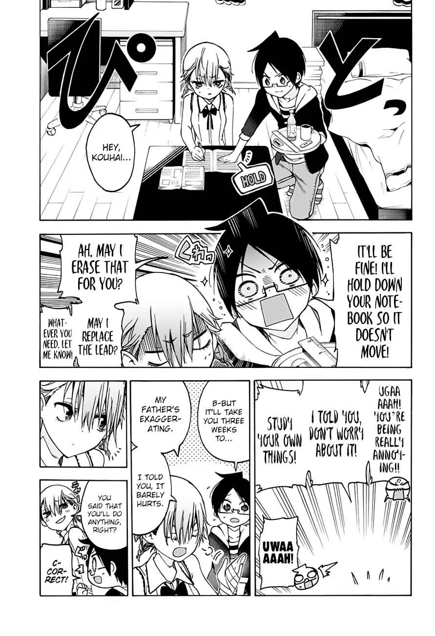 Bokutachi wa Benkyou ga Dekinai Chapter 60 page 5