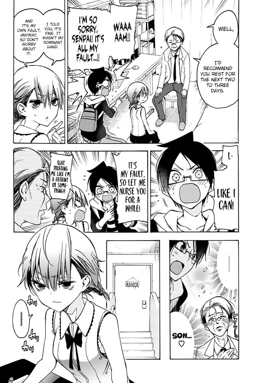 Bokutachi wa Benkyou ga Dekinai Chapter 60 page 4
