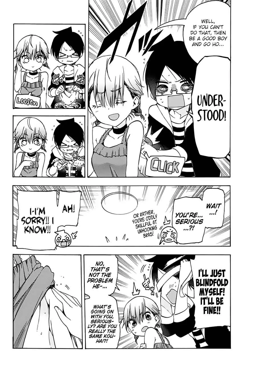 Bokutachi wa Benkyou ga Dekinai Chapter 60 page 14