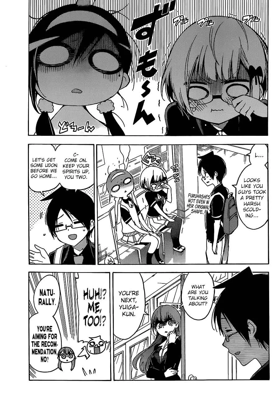 Bokutachi wa Benkyou ga Dekinai Chapter 61 page 9