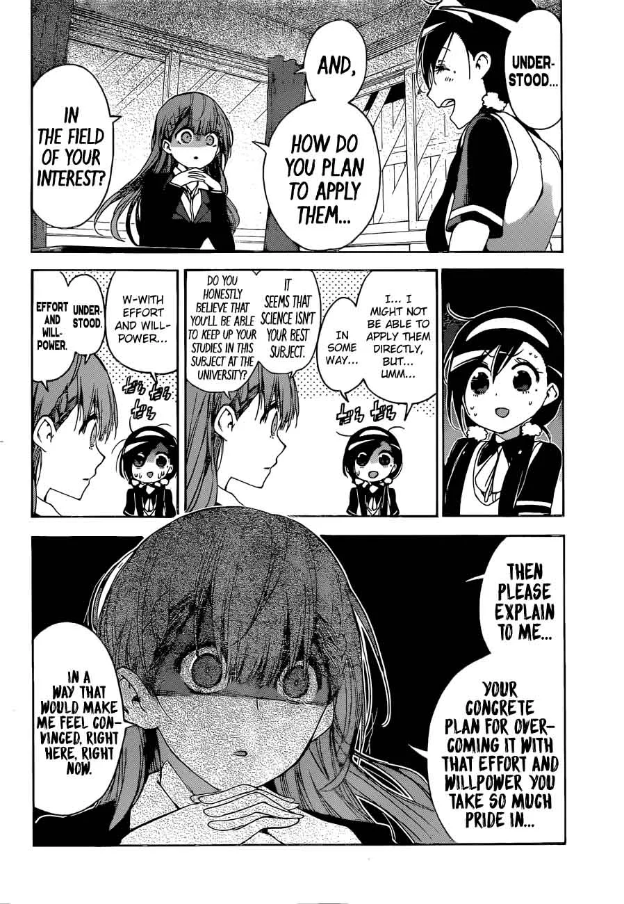 Bokutachi wa Benkyou ga Dekinai Chapter 61 page 8