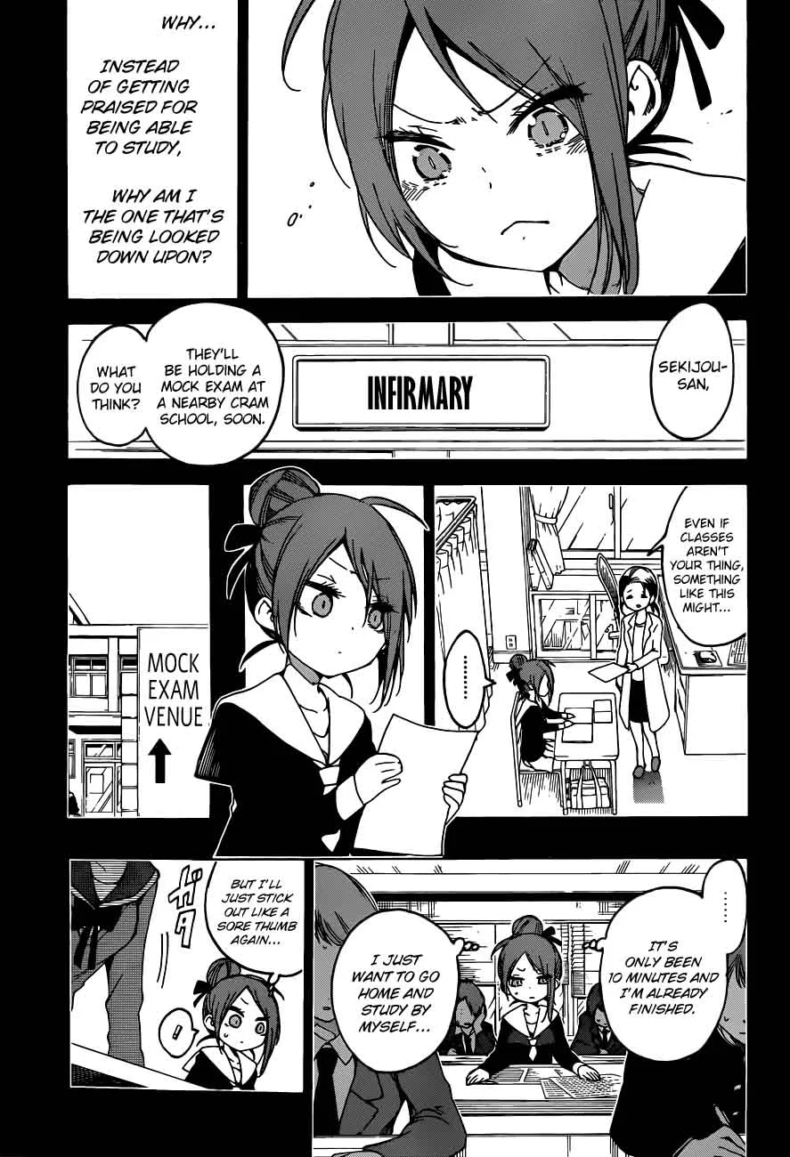 Bokutachi wa Benkyou ga Dekinai Chapter 62 page 9