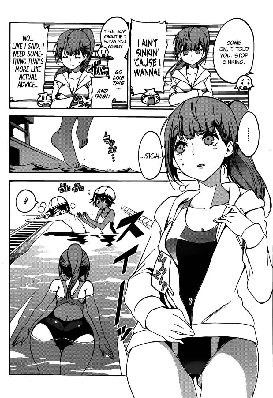Bokutachi wa Benkyou ga Dekinai Chapter 63 page 8