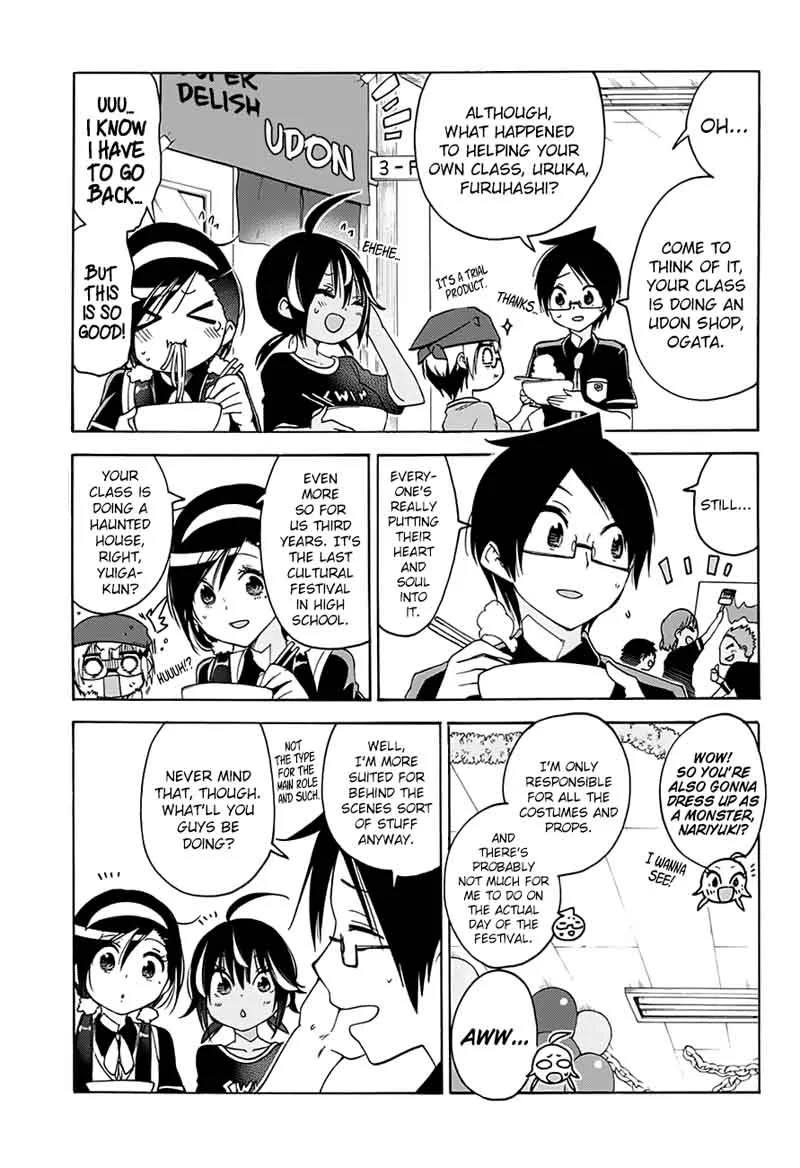 Bokutachi wa Benkyou ga Dekinai Chapter 64 page 4