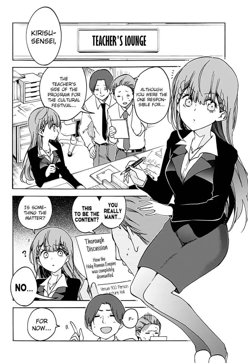 Bokutachi wa Benkyou ga Dekinai Chapter 64 page 9