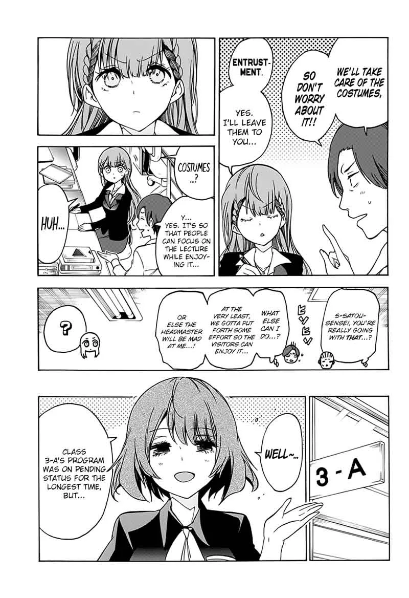 Bokutachi wa Benkyou ga Dekinai Chapter 64 page 10