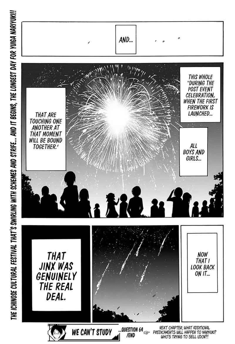 Bokutachi wa Benkyou ga Dekinai Chapter 64 page 20