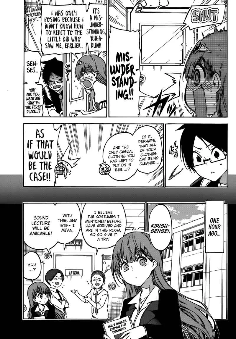 Bokutachi wa Benkyou ga Dekinai Chapter 65 page 10