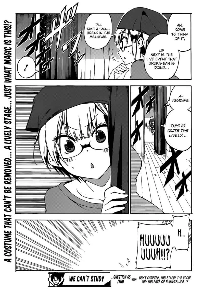Bokutachi wa Benkyou ga Dekinai Chapter 65 page 20