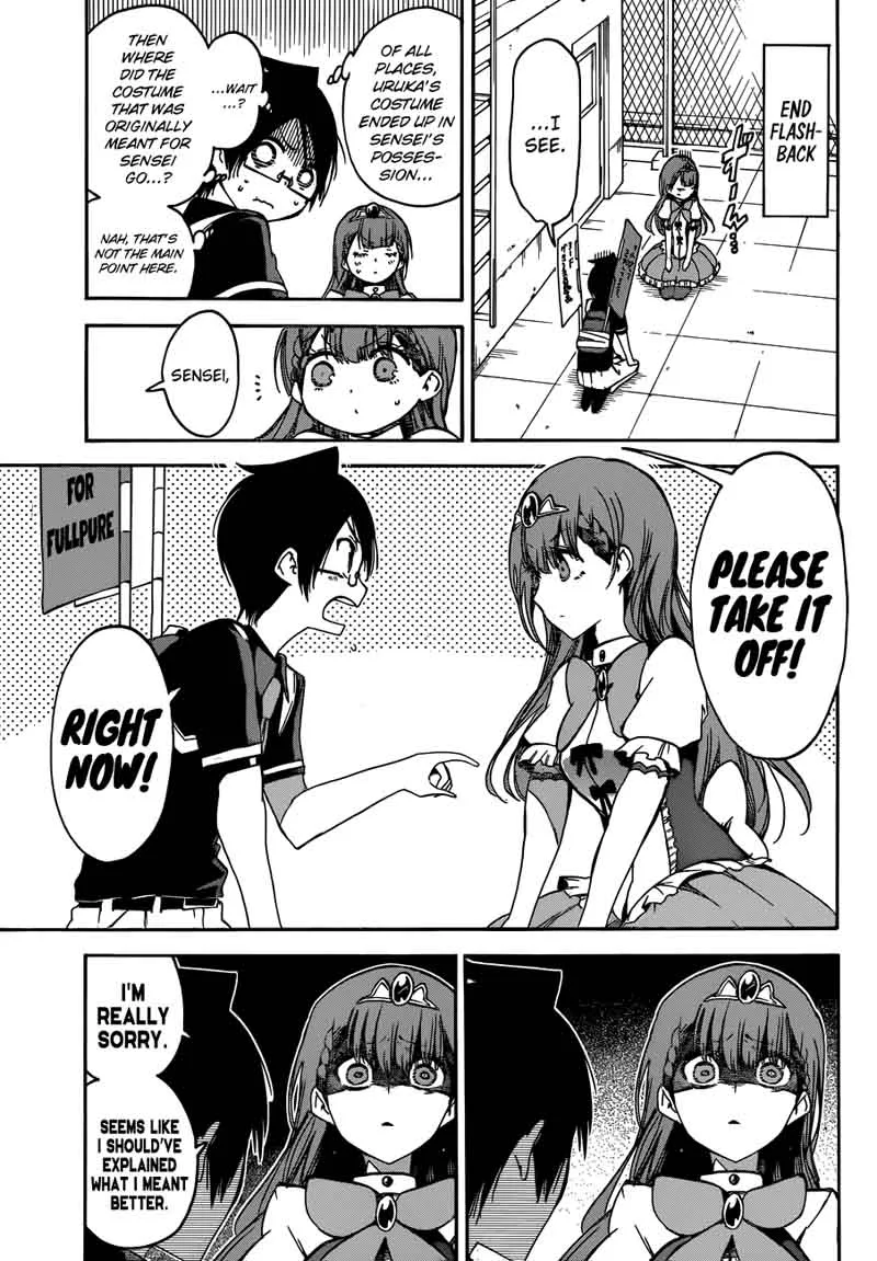 Bokutachi wa Benkyou ga Dekinai Chapter 65 page 12