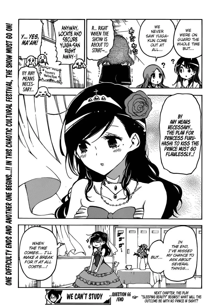 Bokutachi wa Benkyou ga Dekinai Chapter 66 page 18