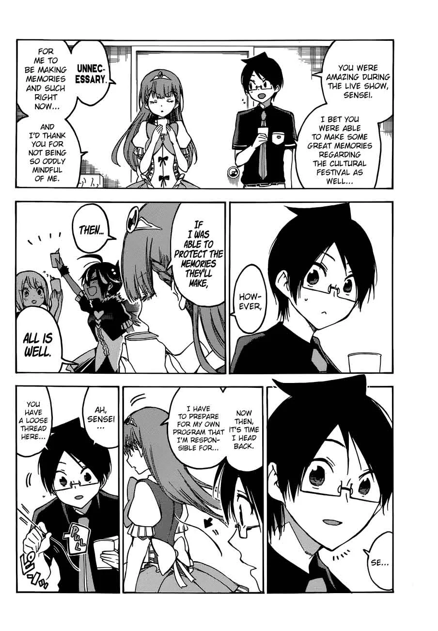Bokutachi wa Benkyou ga Dekinai Chapter 66 page 11