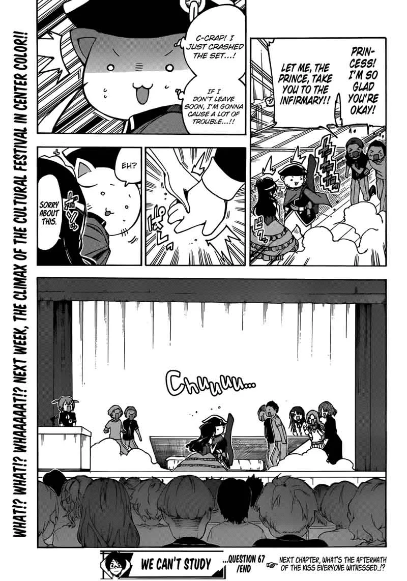 Bokutachi wa Benkyou ga Dekinai Chapter 67 page 19