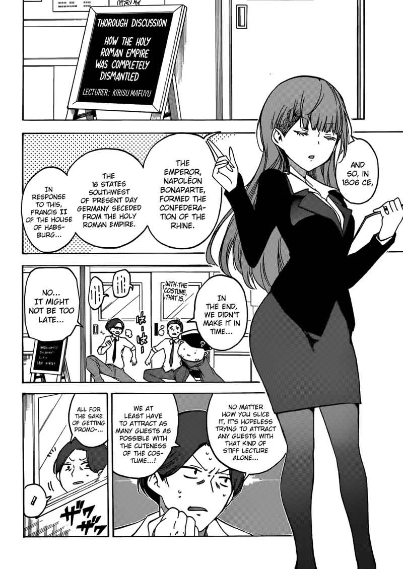 Bokutachi wa Benkyou ga Dekinai Chapter 68 page 14