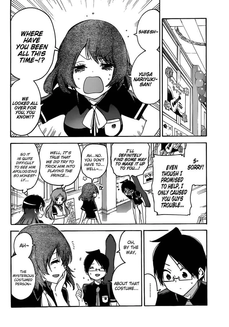 Bokutachi wa Benkyou ga Dekinai Chapter 68 page 8