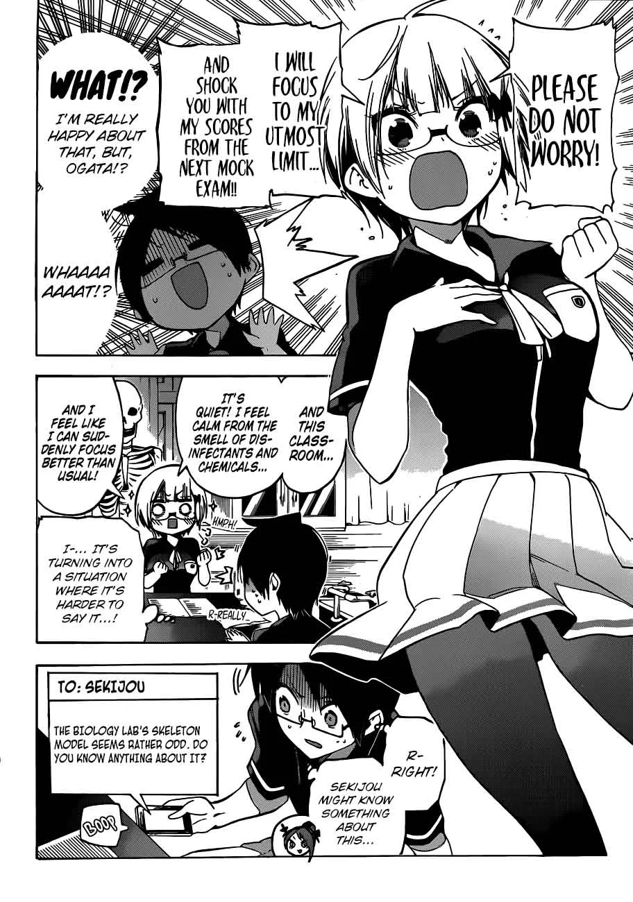 Bokutachi wa Benkyou ga Dekinai Chapter 70 page 10
