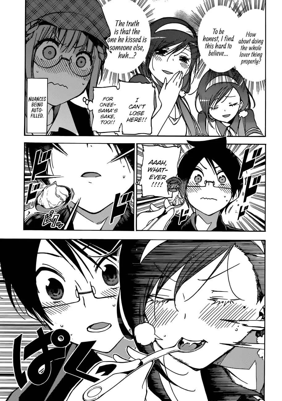 Bokutachi wa Benkyou ga Dekinai Chapter 73 page 15