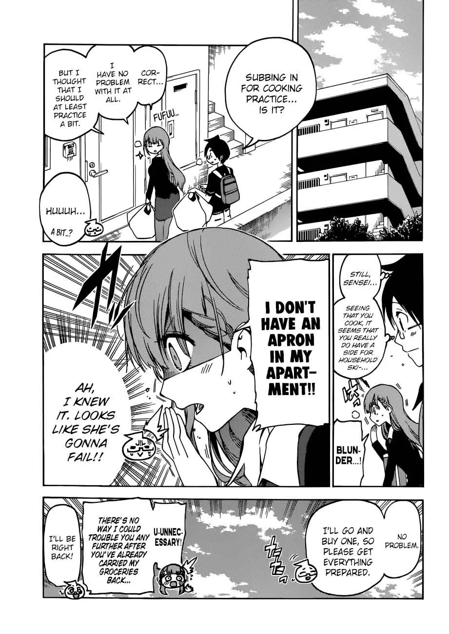 Bokutachi wa Benkyou ga Dekinai Chapter 74 page 3