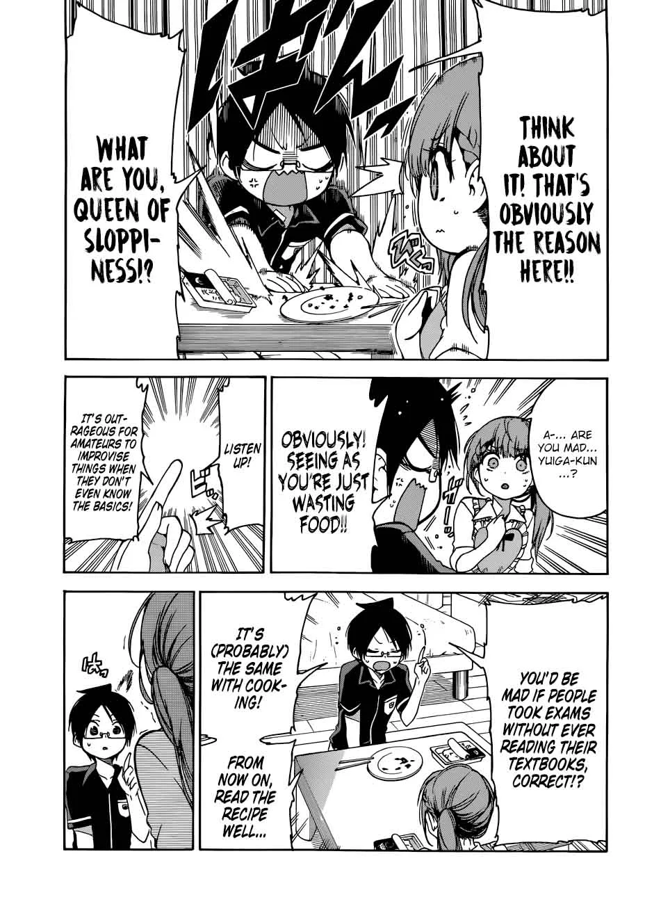 Bokutachi wa Benkyou ga Dekinai Chapter 74 page 17