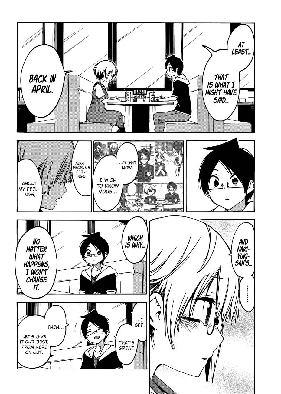 Bokutachi wa Benkyou ga Dekinai Chapter 75 page 18