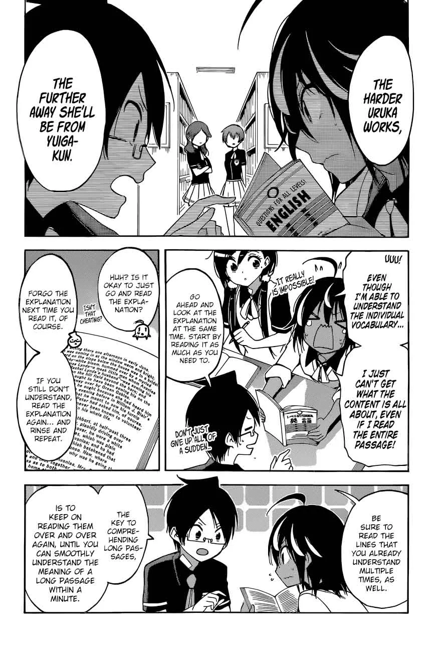 Bokutachi wa Benkyou ga Dekinai Chapter 76 page 21