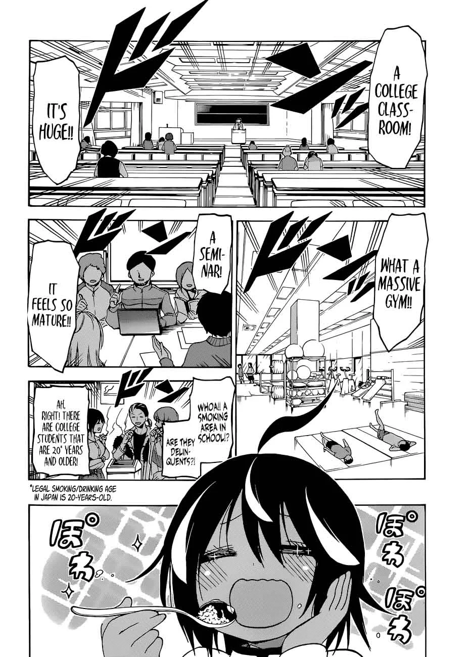 Bokutachi wa Benkyou ga Dekinai Chapter 77 page 10