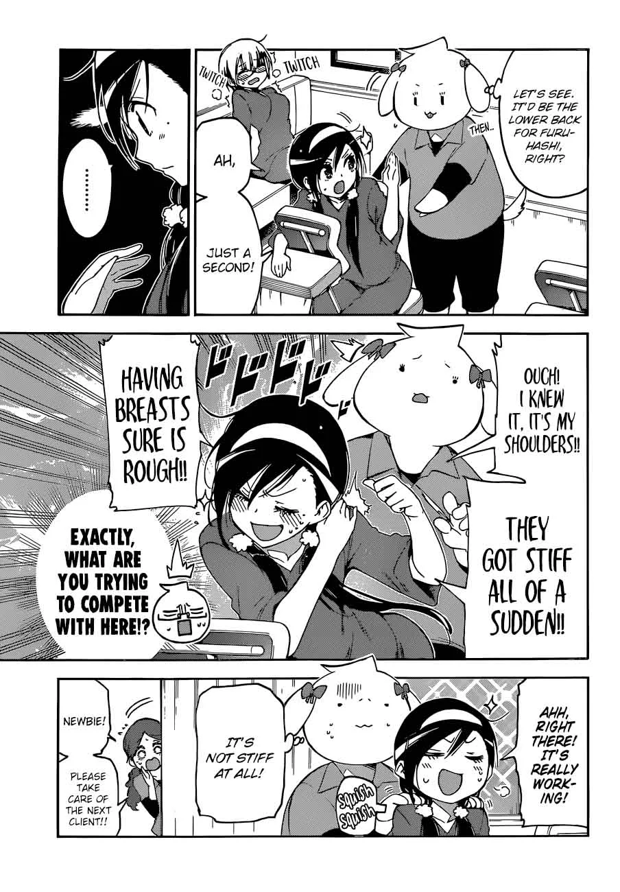 Bokutachi wa Benkyou ga Dekinai Chapter 79 page 13