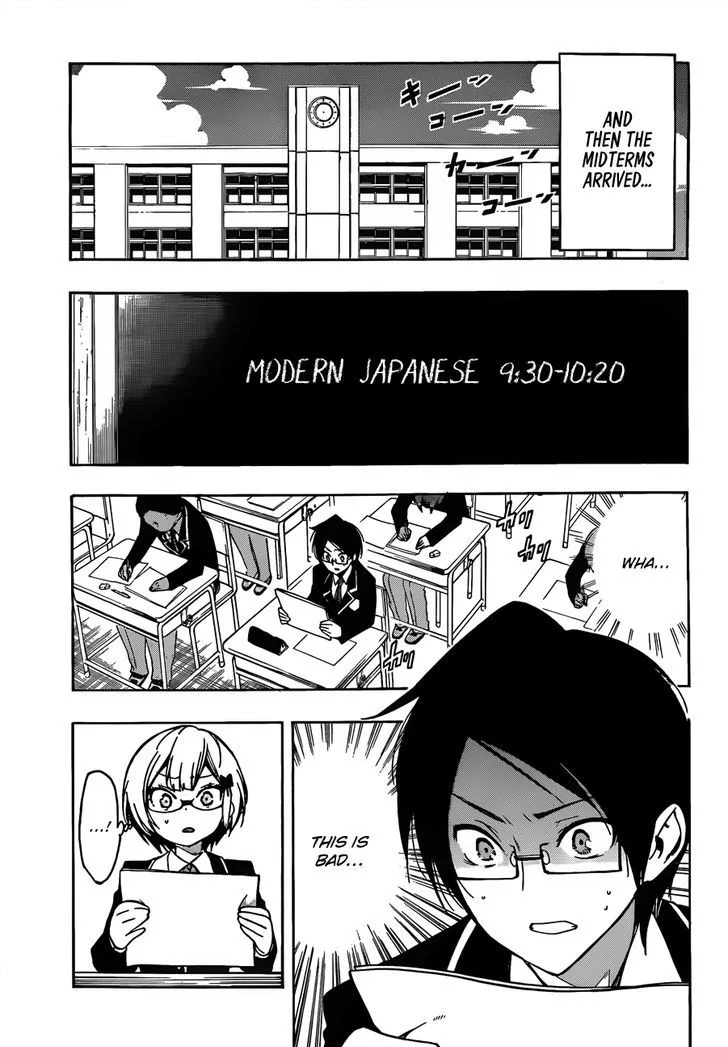 Bokutachi wa Benkyou ga Dekinai Chapter 8 page 14