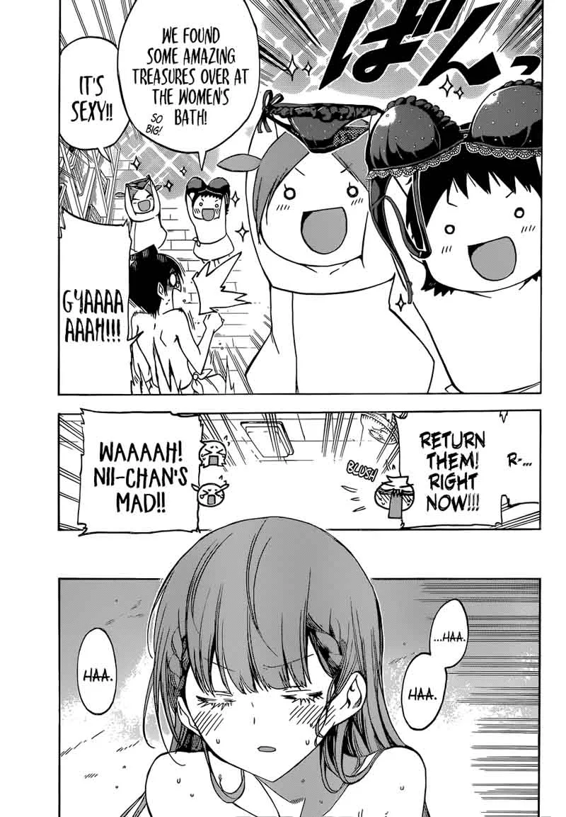 Bokutachi wa Benkyou ga Dekinai Chapter 80 page 5