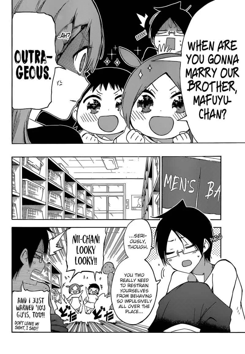 Bokutachi wa Benkyou ga Dekinai Chapter 80 page 4