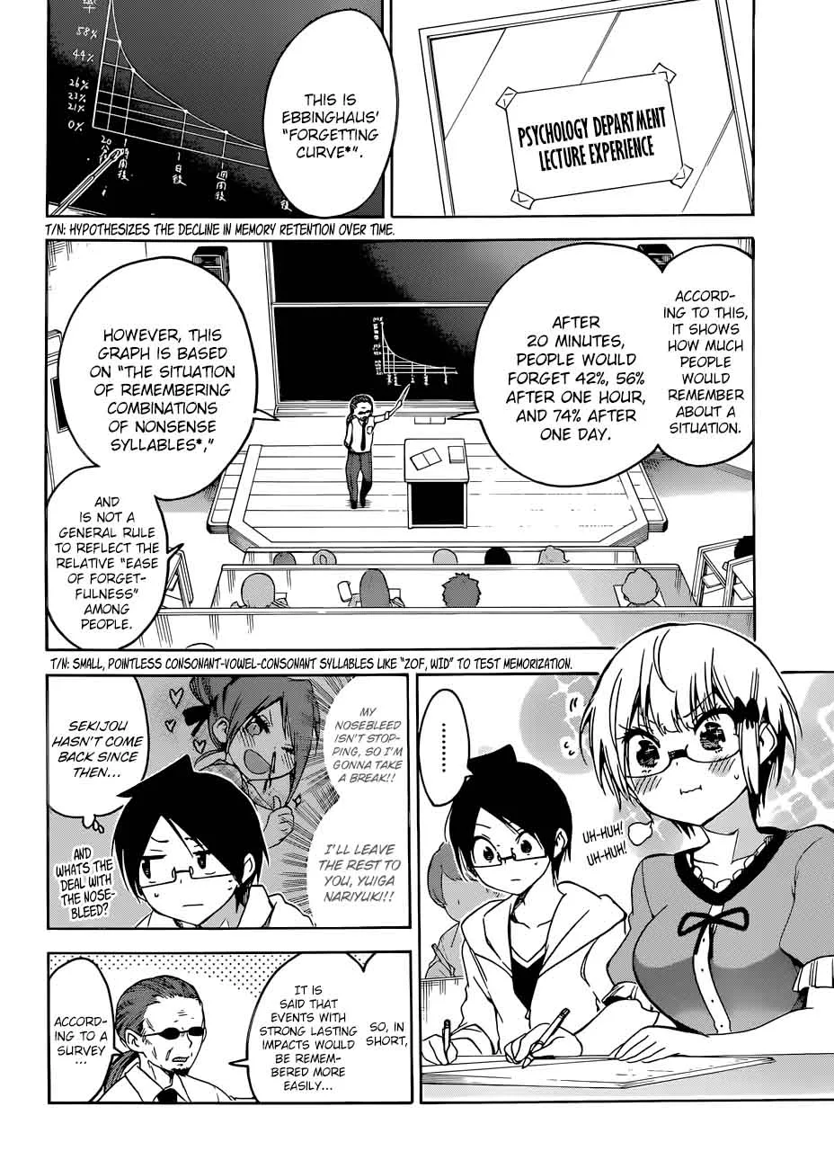 Bokutachi wa Benkyou ga Dekinai Chapter 81 page 10