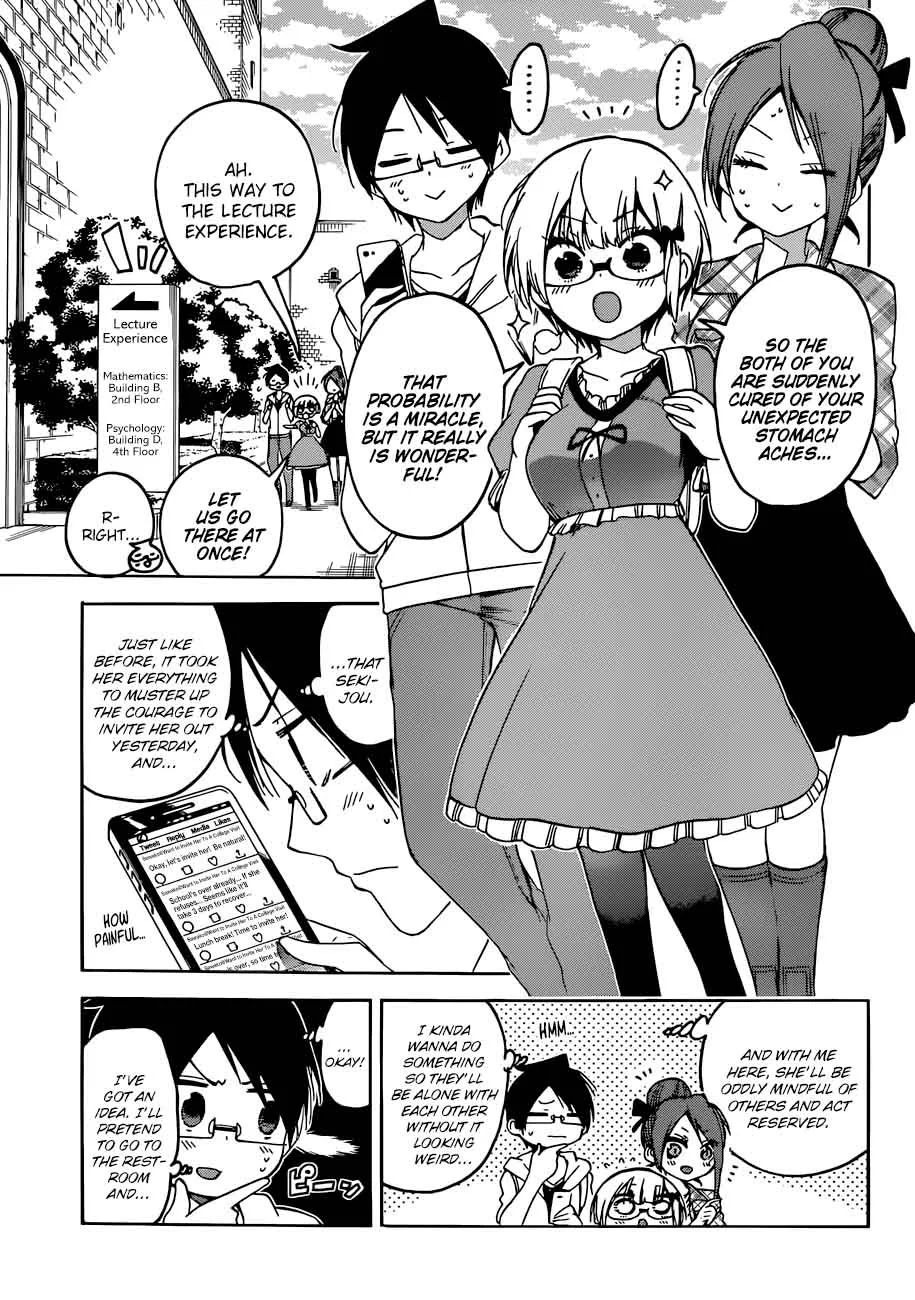 Bokutachi wa Benkyou ga Dekinai Chapter 81 page 5