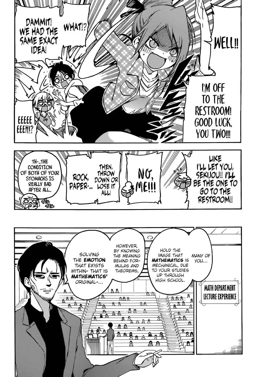 Bokutachi wa Benkyou ga Dekinai Chapter 81 page 6