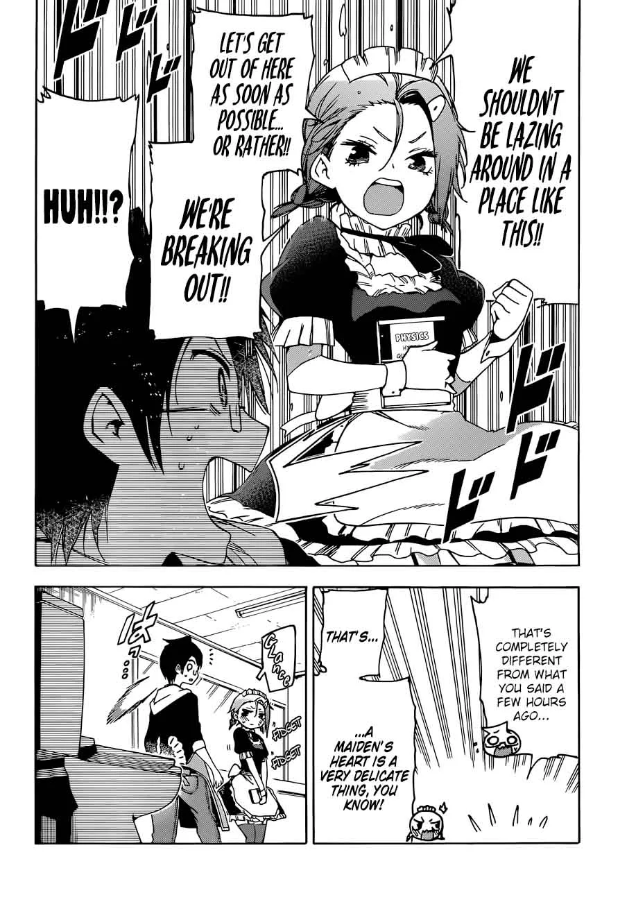 Bokutachi wa Benkyou ga Dekinai Chapter 82 page 8