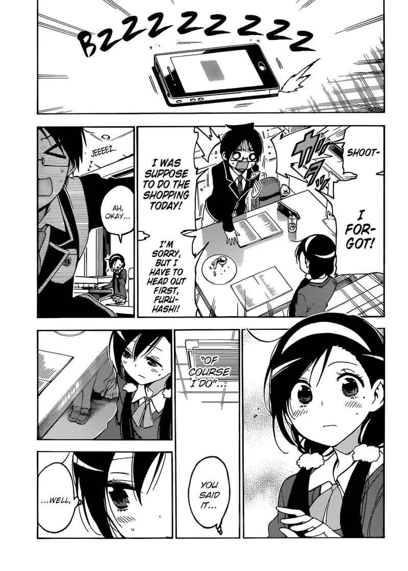 Bokutachi wa Benkyou ga Dekinai Chapter 83 page 17