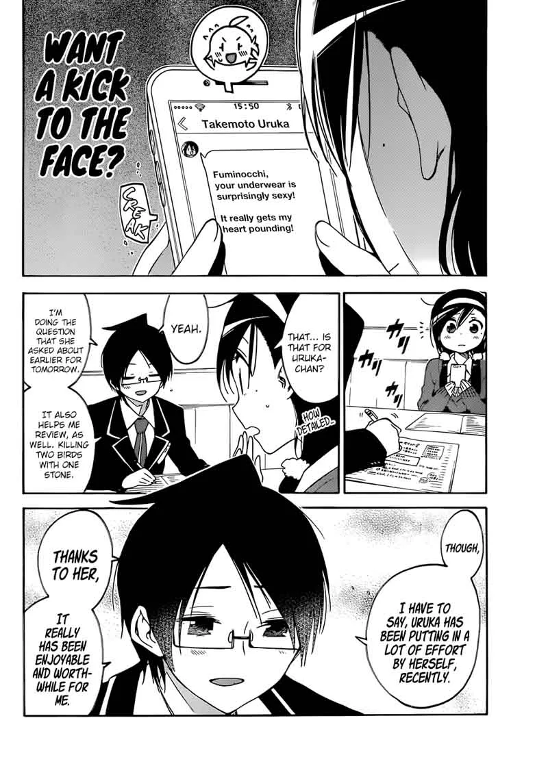 Bokutachi wa Benkyou ga Dekinai Chapter 83 page 10